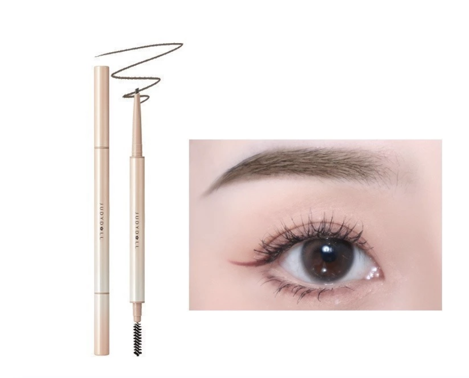 Chì Kẻ Mày #03 Nâu tự nhiên JUDYDOLL Define Eyebrow Pencil Siêu Mảnh Phẩy Sợi Sắc Nét Lâu Trôi Chống Nước 80mg