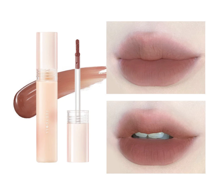 Son Kem Lì #M06 Nâu Quế Trầm Ấm JUDYDOLL Matte Watery Tint Mịn lì Nhẹ môi Bền màu Mờ vân môi Không khô môi 2,4g