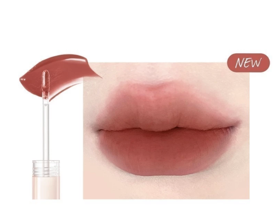 Son Kem Lì #M08 Hồng Đất Pha Đỏ Trầm JUDYDOLL Matte Watery Tint Mịn lì Nhẹ môi Bền màu Mờ vân môi Không khô môi 2,4g